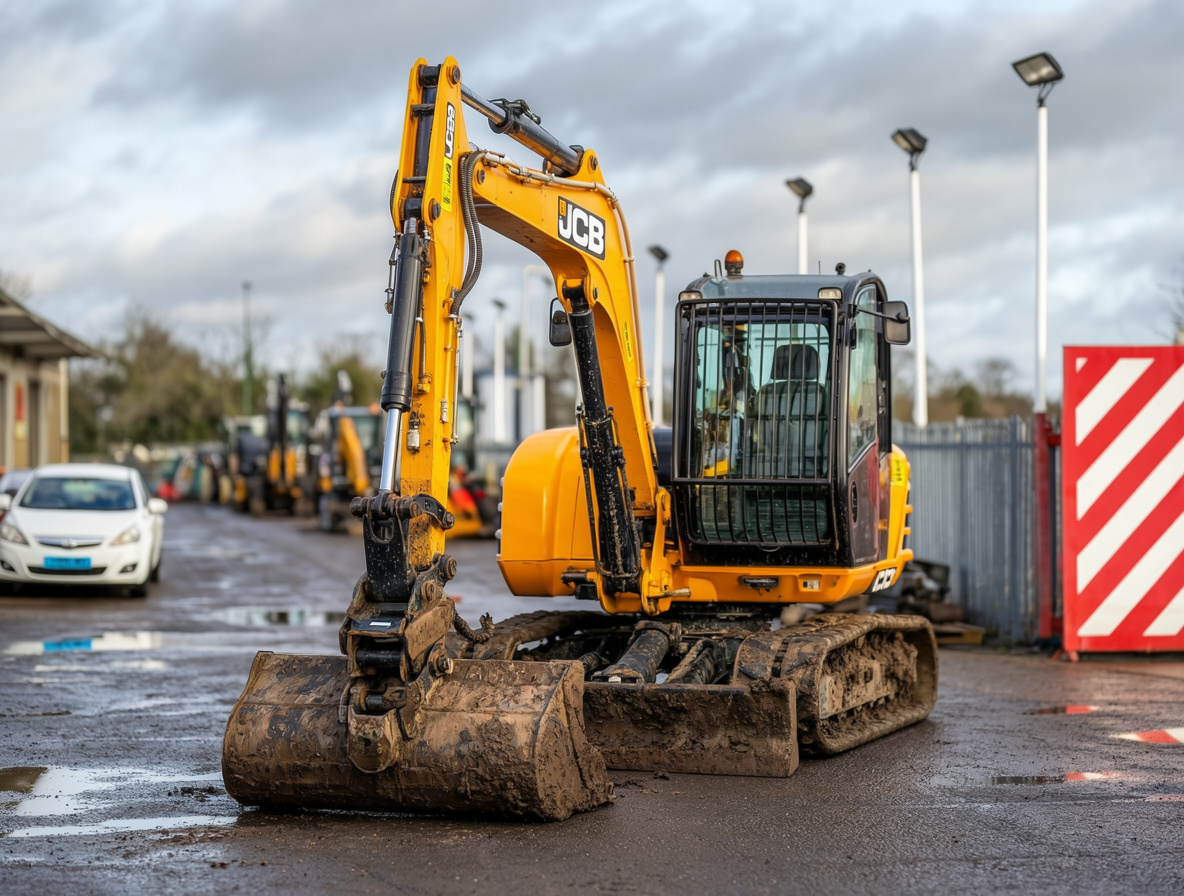 Lancaster Plant Hire JCB