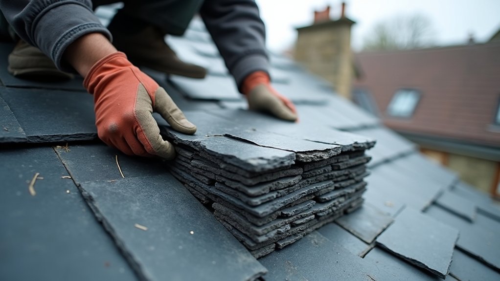 assess roof safety precautions