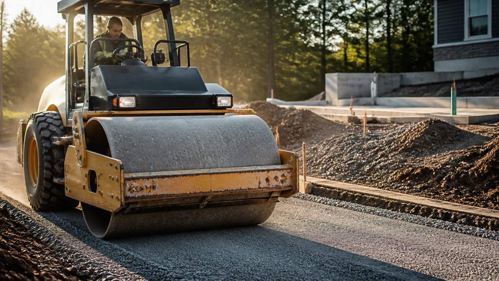 compact soil for stability