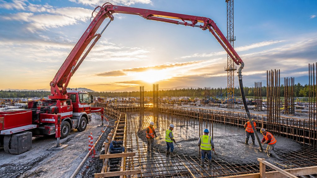 faster precise concrete placement