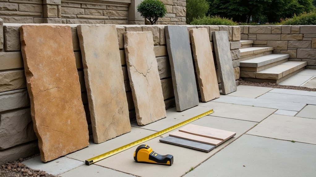 matching stone to project