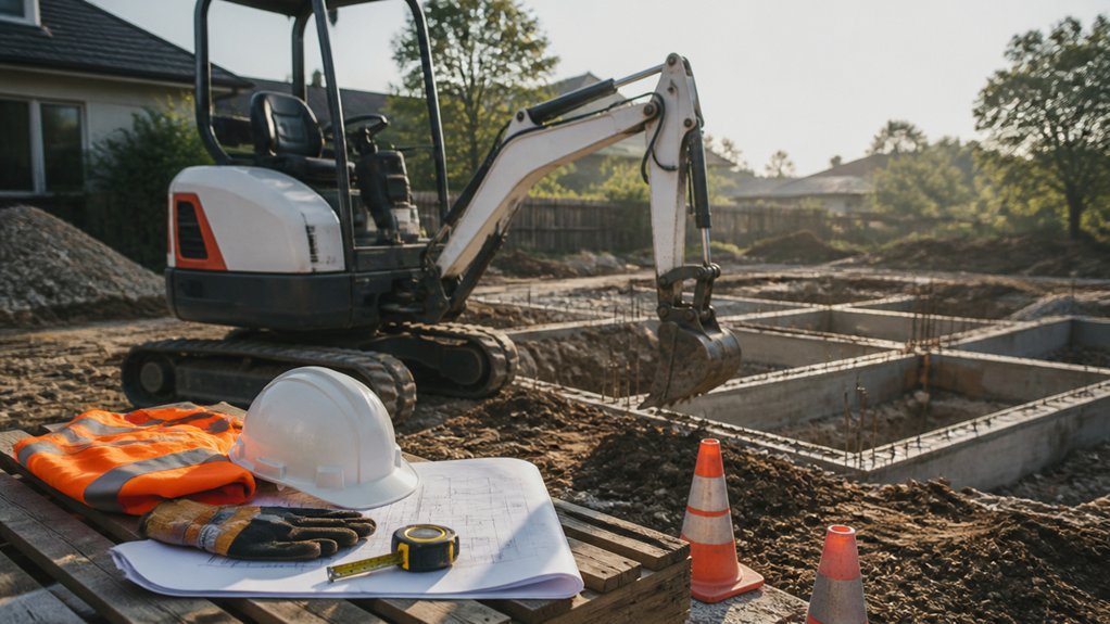 mini digger hiring checklist