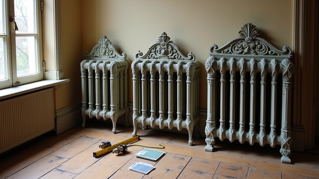 select appropriate matching radiator