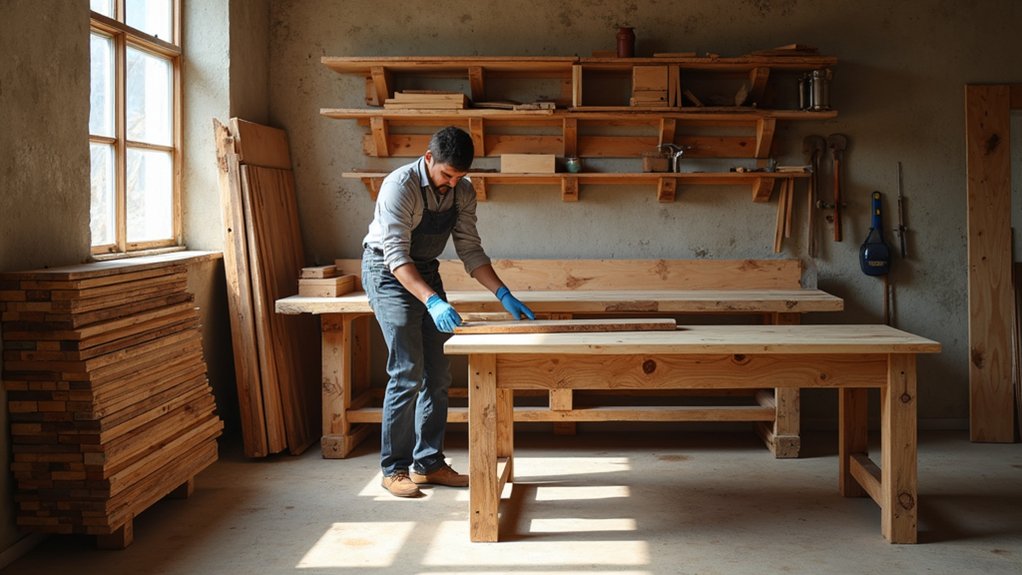 traceable reclaimed scaffold boards